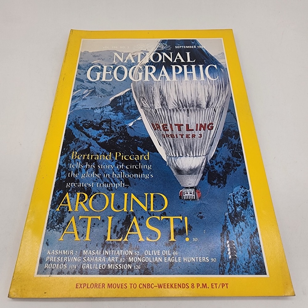 National Geographic Magazine September 1999‎ No  Insert